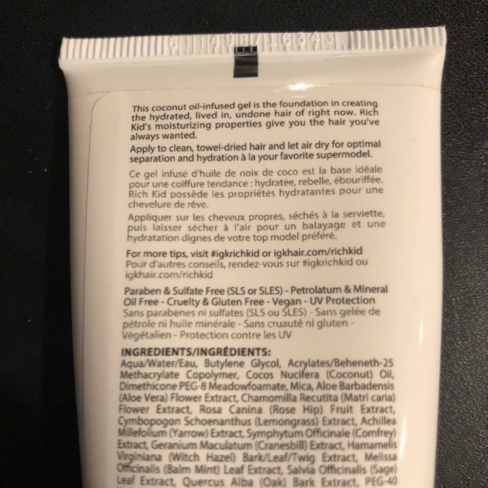 New IGK coconut gel - Picture 2 of 2